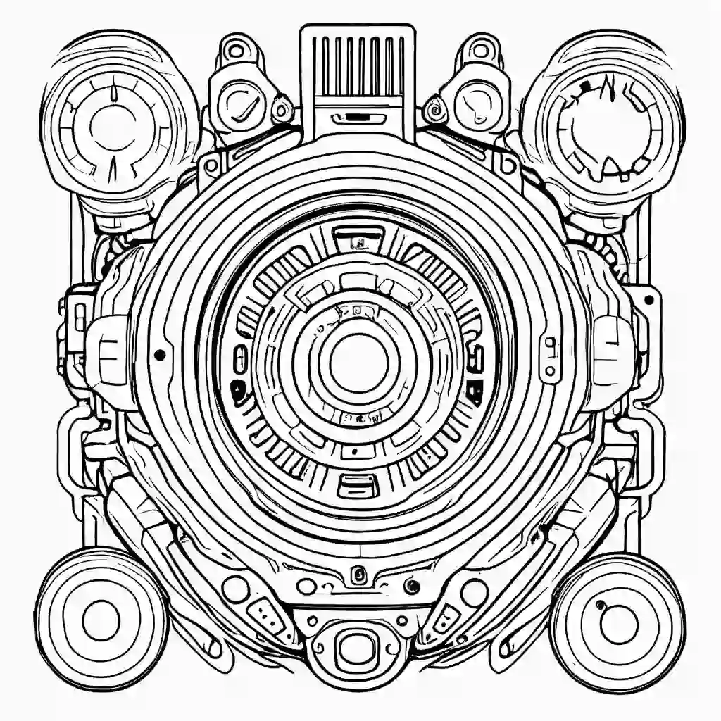 Smart Gadgets coloring pages